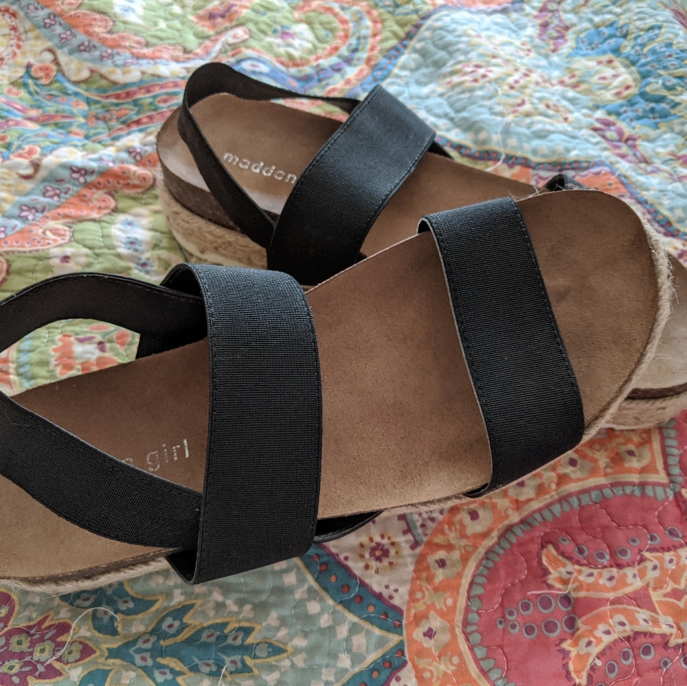 Black sandals